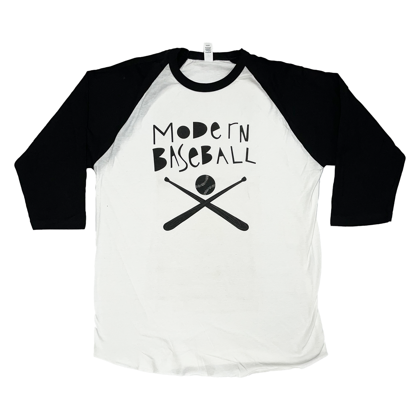 Baseball Logo Three Quarter Sleeve Shirt